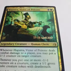 Hapatra, Vizier of Poisons Prerelease Cards Foil - Image 2