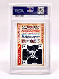 One Piece PSA7 Jump Festa Monkey D. Luffy Nika WANTED Poster Card Used - Image 2