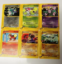 Pokemon Aquapolis - 6 Card Lot - Rare Vintage 2003 - NM/LP - Non Holo - Image 1