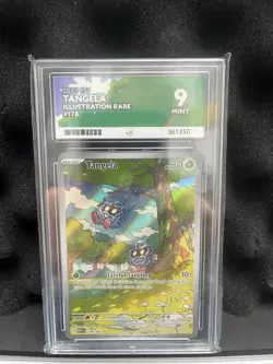 Pokemon TCG Tangela Illustration Rare Card 178/165 Scarlet and Violet 151 Ace 9 - Image 1