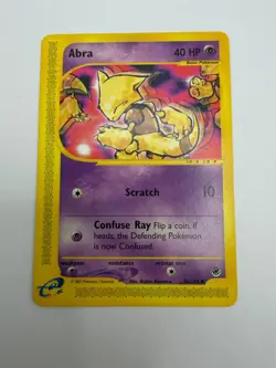 Pokemon TCG Abra Expedition Base Set Common Card 93/165 NM - Image 1