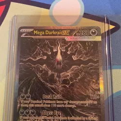 Pokemon TCG Mega Darkrai EX Holo 280 HP Mega English Standard Card - Image 1