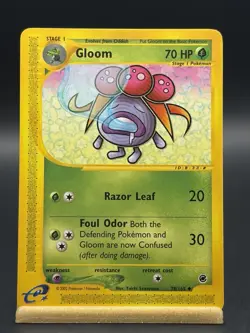 Pokemon TCG Gloom Expedition Base Set Uncommon Card 78/165 NM - Image 1