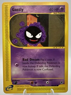 Gastly 109/165 - Expedition Base Set - Pokemon Card - Nm - Image 1