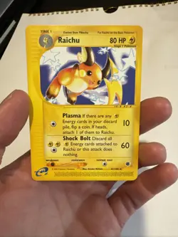 Raichu - 61/165 Expedition Base Set - Rare Pokemon Card - Near Mint - Image 1