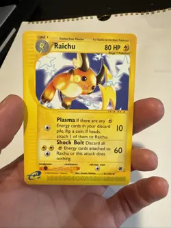 Raichu - 61/165 Expedition Base Set - Rare Pokemon Card - Near Mint - Image 4