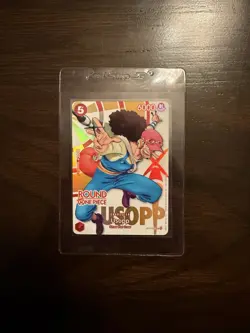Usopp OP11-003 (ENGLISH) - One Piece x Round 1 Promo Card - Image 1