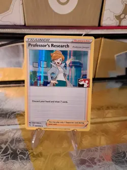 Professor's Research Juniper Holo Prize Pack Series 1 Promo Pokemon Card NM/LP - Image 1