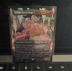 Tellah Great Sage #349 FF MTG Rare Foil Mage ✨ - Image 1