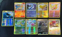 Pokemon TCG 9-Card (EN) Reverse Holo Lot - Image 1