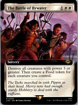 The Battle of Bywater (Extended Art) 346 The Lord of the RingsMTG LP - Image 1