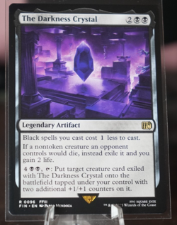 NM The Darkness Crystal, MTG, Final Fantasy, Magic the Gathering, 96 - Image 1