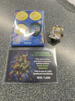 Ninja Turtles Turtle Power Spindown Legendary- TMNT MTG #1019 /1599 - Image 1