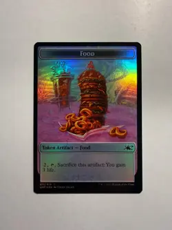 Squirrel/Food Double-sided Token 8/11 MTG Unfinity Foil - Image 2
