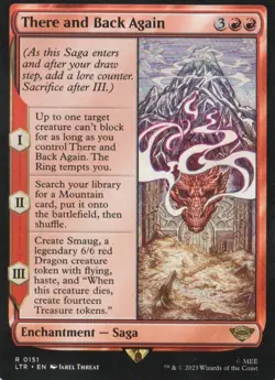 MTG THE LORD OF THE RINGS THERE AND BACK AGAIN RARE - Image 1
