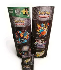 Pokemon Shop Display Kit. Mega Evolutions Display, Totems & Cubes. - Image 1