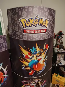 Pokemon Shop Display Kit. Mega Evolutions Display, Totems & Cubes. - Image 2