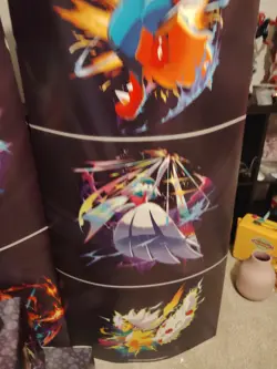 Pokemon Shop Display Kit. Mega Evolutions Display, Totems & Cubes. - Image 3