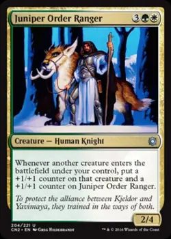 Juniper Order Ranger - Light Play MTG Conspiracy: Take the Crown - Image 1