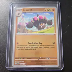 Claydol 047/086 Reverse Holo Chaos Rising Pokemon TCG - Image 1