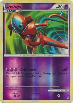 Deoxys - 2/95 - Holo Rare - Reverse Holo LP, English Pokemon Call of Legends - Image 1