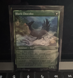 Sidequest: Raise Chocobo/Black Chocobo #201 FF MTG Foil Uncomm 🍫✨ - Image 2