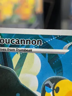 2026 Pokemon MEG Pitch Black Toucannon 94 /84 Illustration Rare Full Art Rare - Image 3