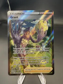 Pokemon TCG Crown Zenith Trainer Holo Card Grant GG62/GG70 Full Art - Image 1