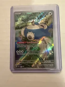 Snorlax 150 HP SV: Scarlet & Violet Promo Cards Holo Promo 051 English - Image 1