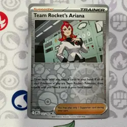 Team Rocket's Ariana 171/182 Uncommon Destined Rivals Pokemon Reverse Holo NM - Image 1