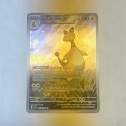 Pokemon Ampharos 160 HP Synchro Pulse Holo 090/086 Stage 2 Lightning 2026 - Image 1