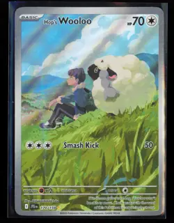 Hop's Wooloo 170/159 Illustration Rare Journey Together Pokemon Holo Near Mint - Image 1