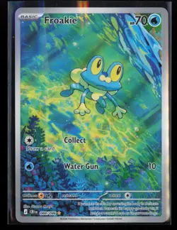 Froakie 088/086 Holo Illustration Rare Chaos Rising Pokemon Holo Near Mint - Image 1
