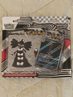 Pokemon White Flare SV10.5 3-Pack Tech Sticker Collection NEW Sealed - Image 1