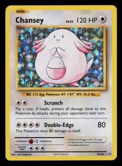 Chansey 70/108 Holo Rare Evolutions Pokemon NM/LP - Image 1