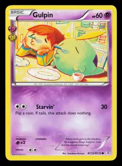 Gulpin RC12/RC32 Common Generations Pokemon Lightly Played - Image 1