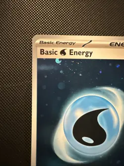 Pokemon 151 TCG Legit HD Cosmo Holo Water Energy With Swirl - Image 3