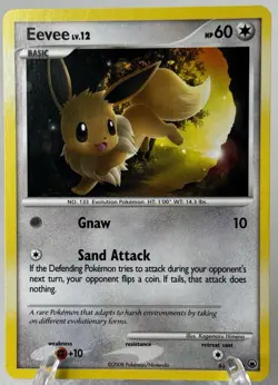 Eevee - 63/100 - Pokemon Majestic Dawn Non Holo LP - NM - Image 2