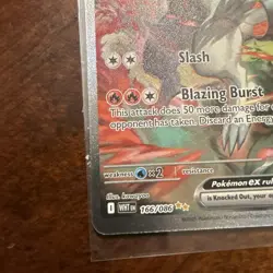 2025 Pokemon White Flare Reshiram ex Special Illustration Rare #166/086 - Image 5