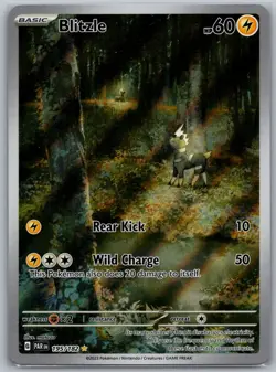 Blitzle 195/182 - IR - NM - Paradox Rift - Pokemon TCG - Image 1