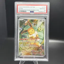 PSA 10 GEM MINT Eevee 173/SVP Black Star PROMO Prismatic Evolutions ETB Pokemon - Image 1