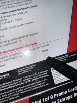 Pokemon Prismatic Evolutions ETB & Booster Bundle Costco Sealed & Surprise Box - Image 4