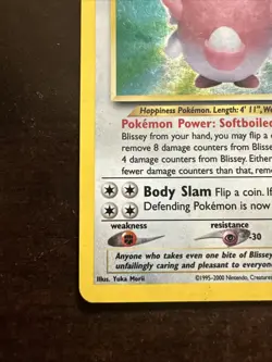 Blissey 2/64 Holo HP Pokemon TCG Neo Revelation WOTC - Image 5