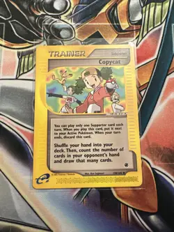 2002 E-Reader Pokemon Copycat 138/165 Expedition Uncommon Trainer NM P6 - Image 1