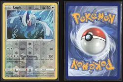 Lugia 132/185 Holo Rare Vivid Voltage Pokemon Reverse Holo Near Mint - Image 3