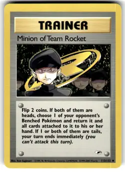 2000 Pokemon Gym Challenge Minion of Team Rocket #113/132 - Image 1