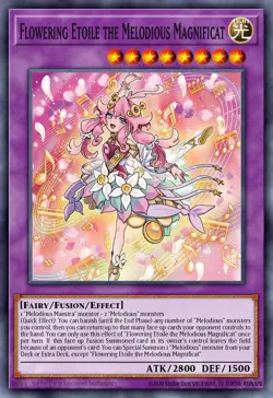 Flowering Etoile the Melodious Magnificat - LEDE-EN036 Super Rare | Yu-Gi-Oh! Ca - Image 1