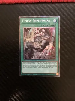 Fusion Deployment Starlight Rare NM [CH01-EN029] 1st Edition Konami Yugioh TCG - Image 1