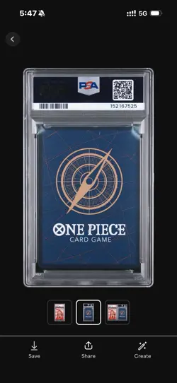One Piece: Gol.D.Roger OP09-118 Alternate Art English PSA 10 - Image 2