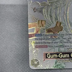 Op15-116 R Alternative Art Manga Event Gum Gum Golden Rifle One Piece TCG - Image 4